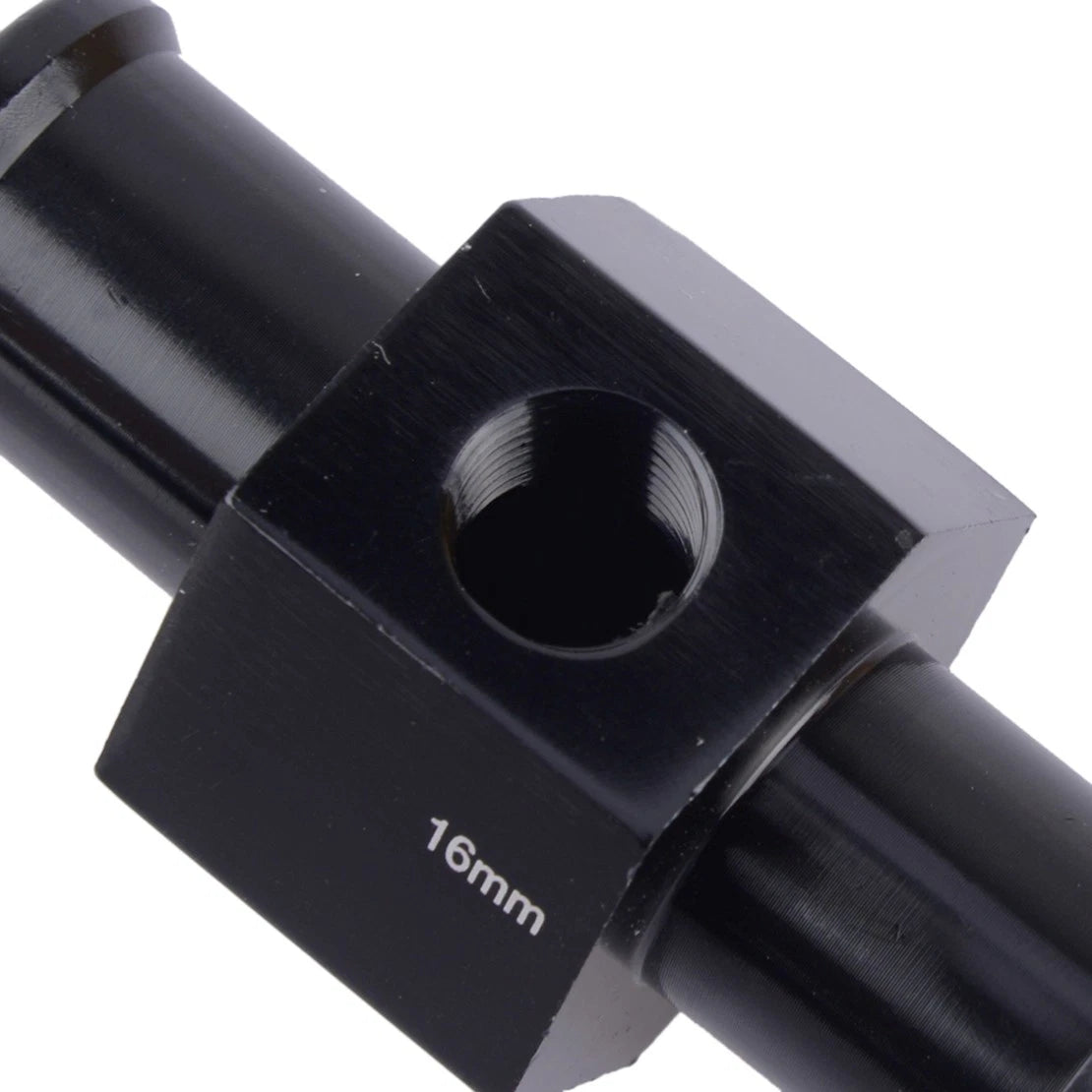 16mm Water Temp Sensor Gauge Adapter for Radiator Hose (Fits Various Models)