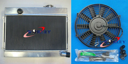 3 Core Aluminum Radiator & Fan for Datsun 1600 (1968-1973)