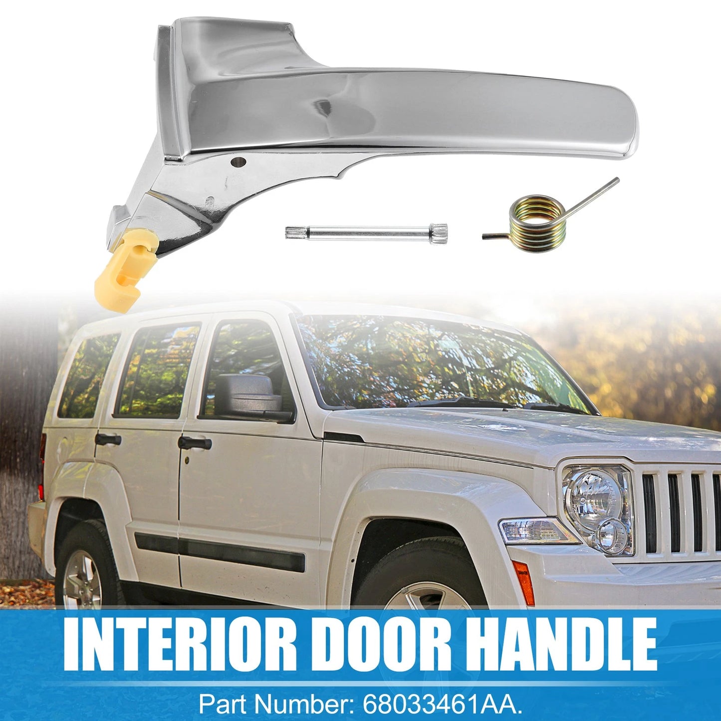 Car Front LH Interior Door Handle for Jeep Liberty (2008-2012)