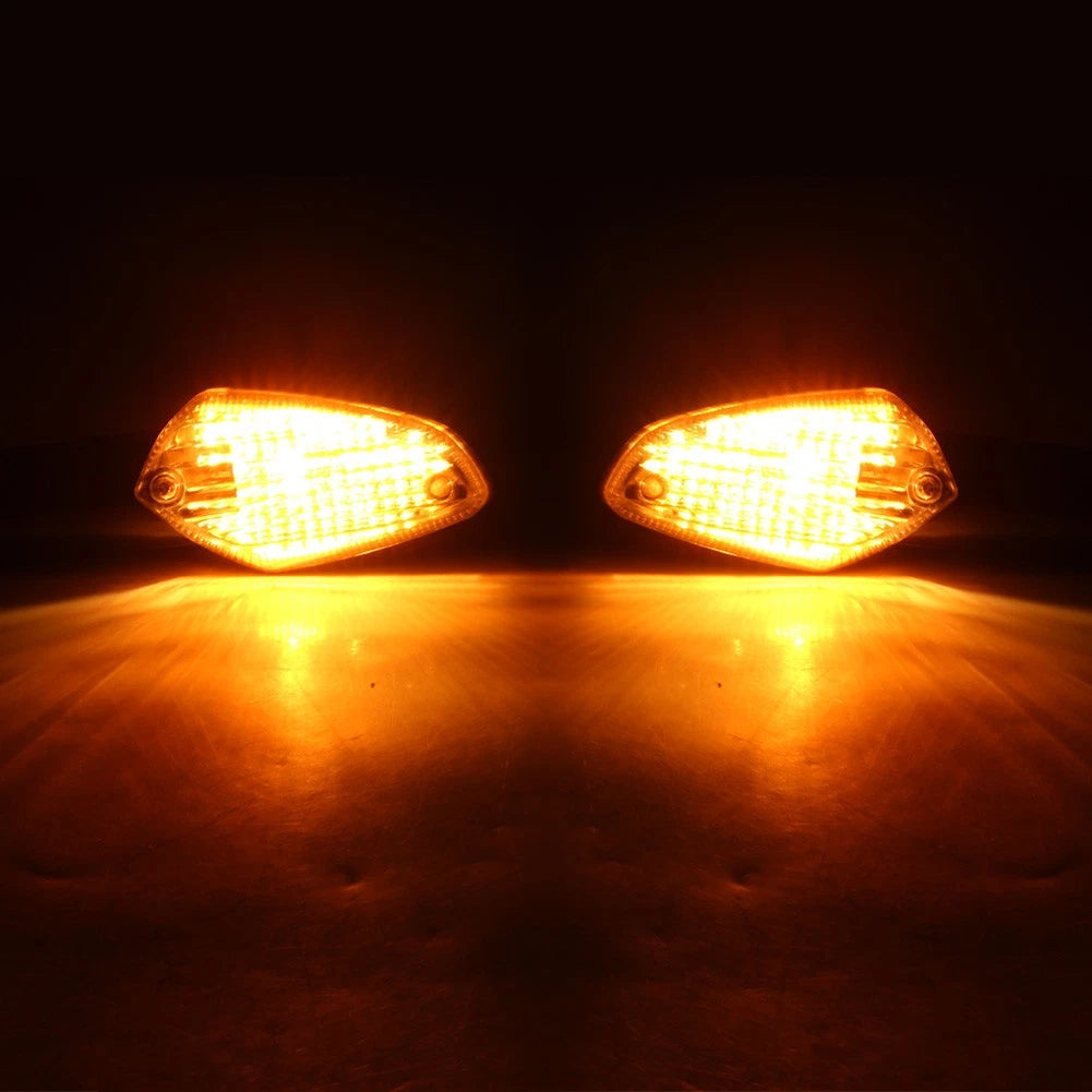 Clear Front & Rear Turn Signal Lights for Honda CBF125 (2009-2016)