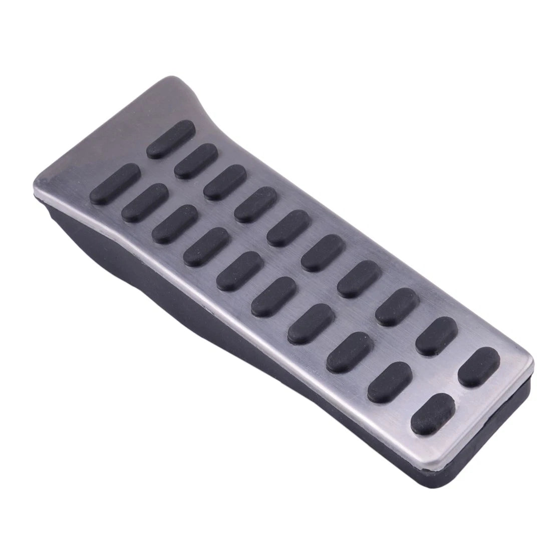 Black & Silver MT Throttle Brake Pedal Plate for Hyundai Sonata, Kia Sportage