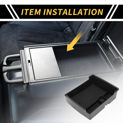 Center Console Armrest Organizer Tray for Ford Maverick (2022-2024) Black