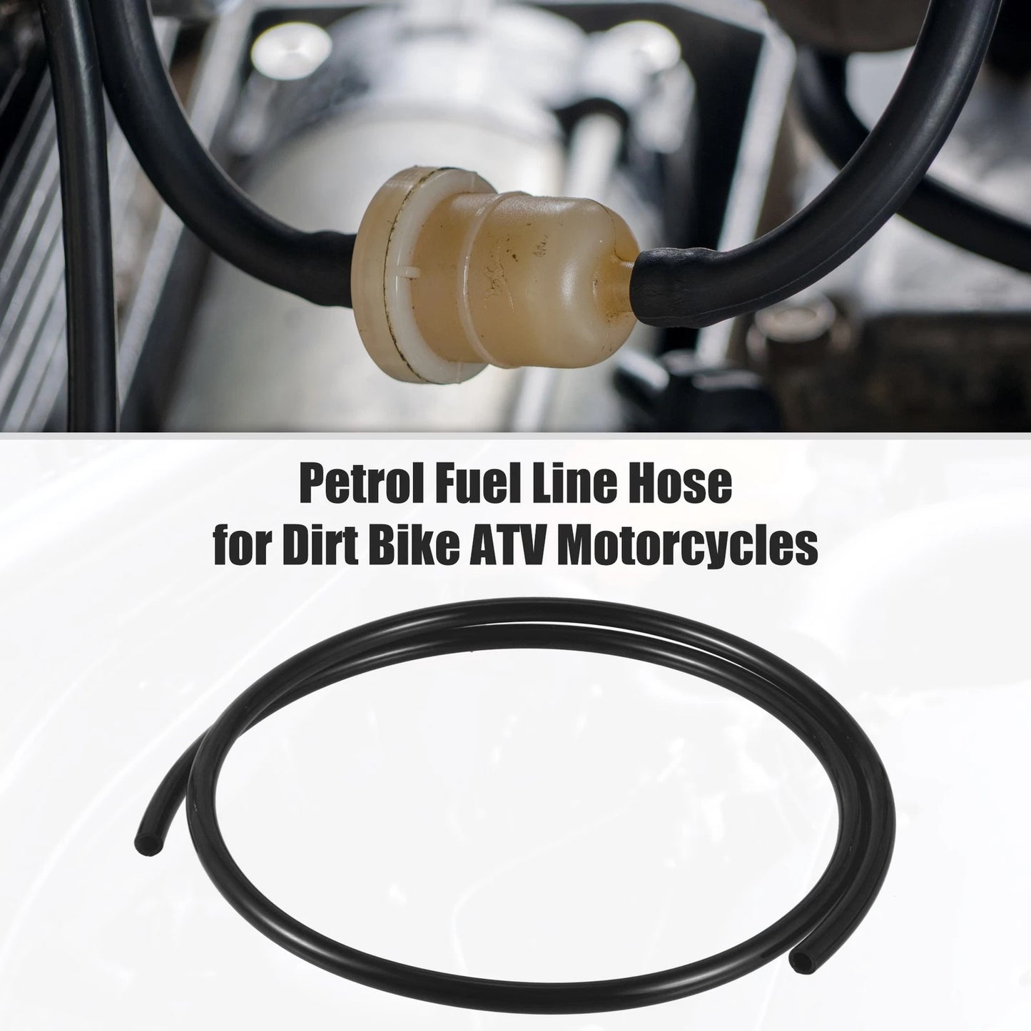 Fuel Vent Line Hose 0.31'' x 3ft Petrol Gas Tube for Motorcycle Dirt Bike