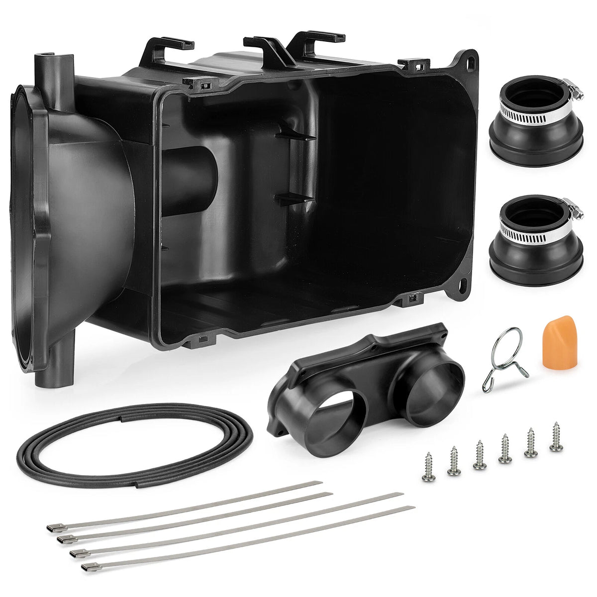Air Filter Box & Air Cleaner Joint w/ Seal for Yamaha Banshee 350 (1987–2006)