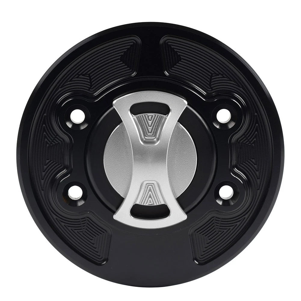 Silver Fuel Gas Tank Cap Cover for BMW S1000RR S1000R HP2 SPORT (2010-2016)