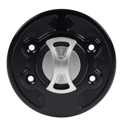 Silver Fuel Gas Tank Cap Cover for BMW S1000RR S1000R HP2 SPORT (2010-2016)