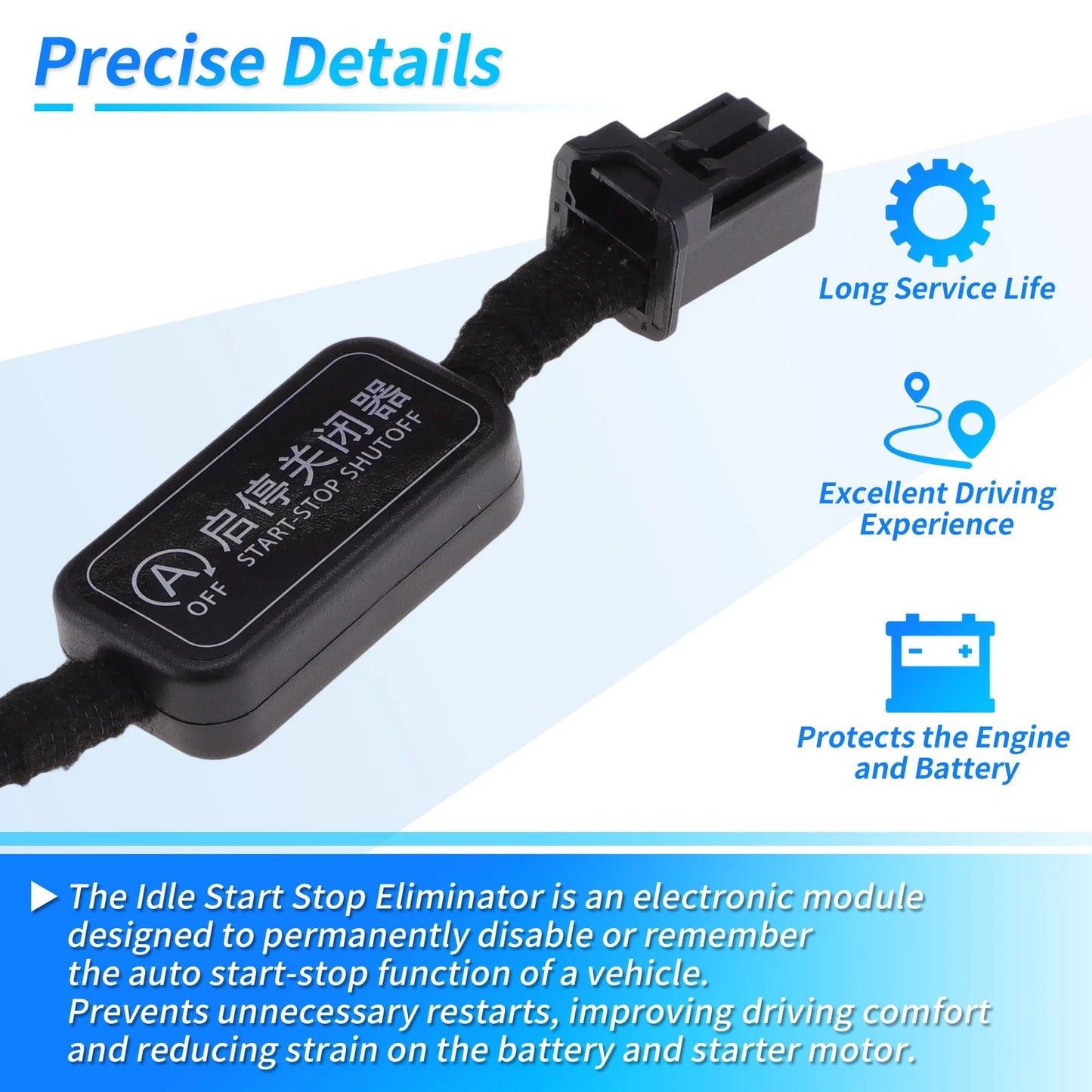 Auto Start Stop Eliminator for Toyota Roomy (2016-2023)