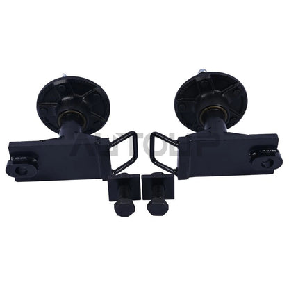 Pair 5x5.5 Lug Wheels, Spindle Kit Thickened 7000LB for Shipping Container