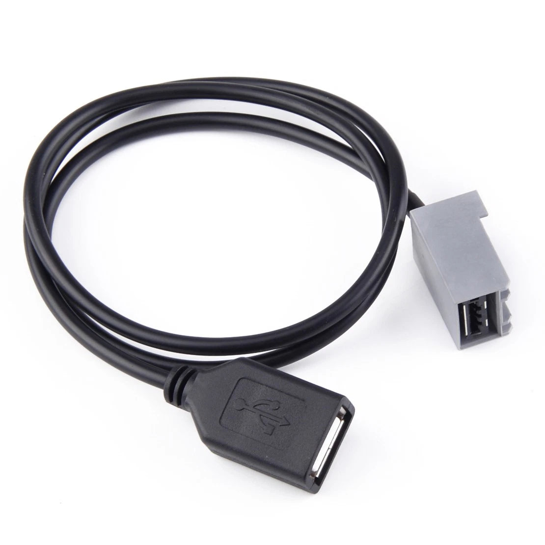 66cm Aux Jack to USB Female Adapter Cable for Honda Jazz (2008-2013)