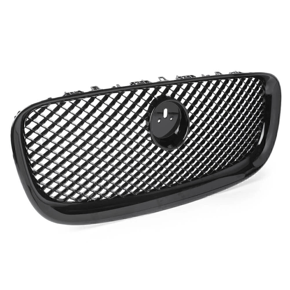 Honeycombe Front Mesh Bumper Grille for Jaguar XF XFR (2012-2014)