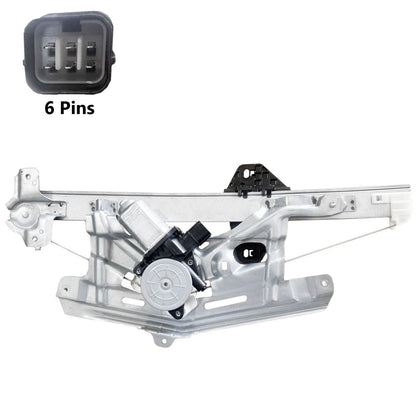Front Right Window Regulator W/6 Pin Motor for Honda Civic FN (2007–2012)