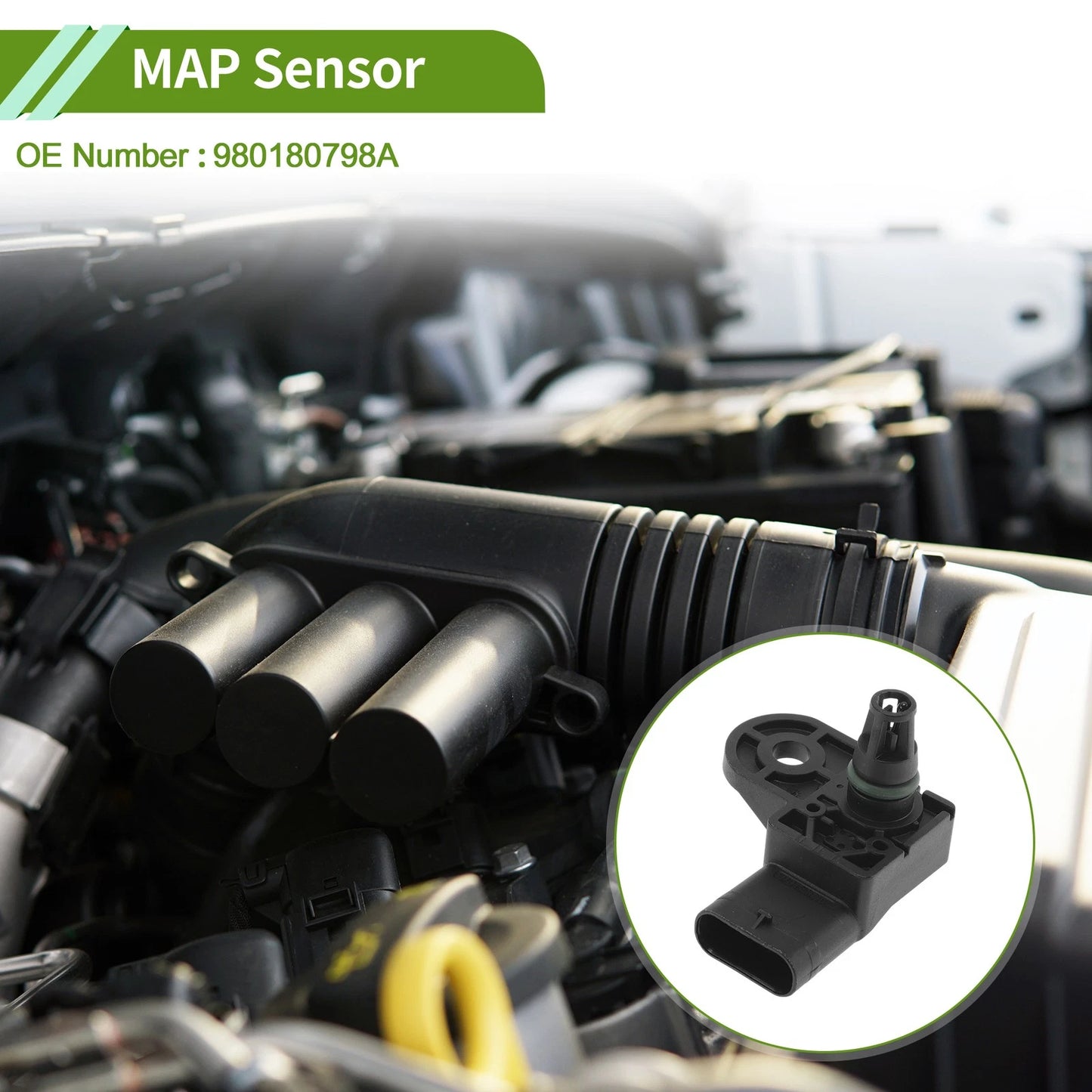 Manifold Absolute Pressure MAP Sensor for Buick Excelle (2003–2016)