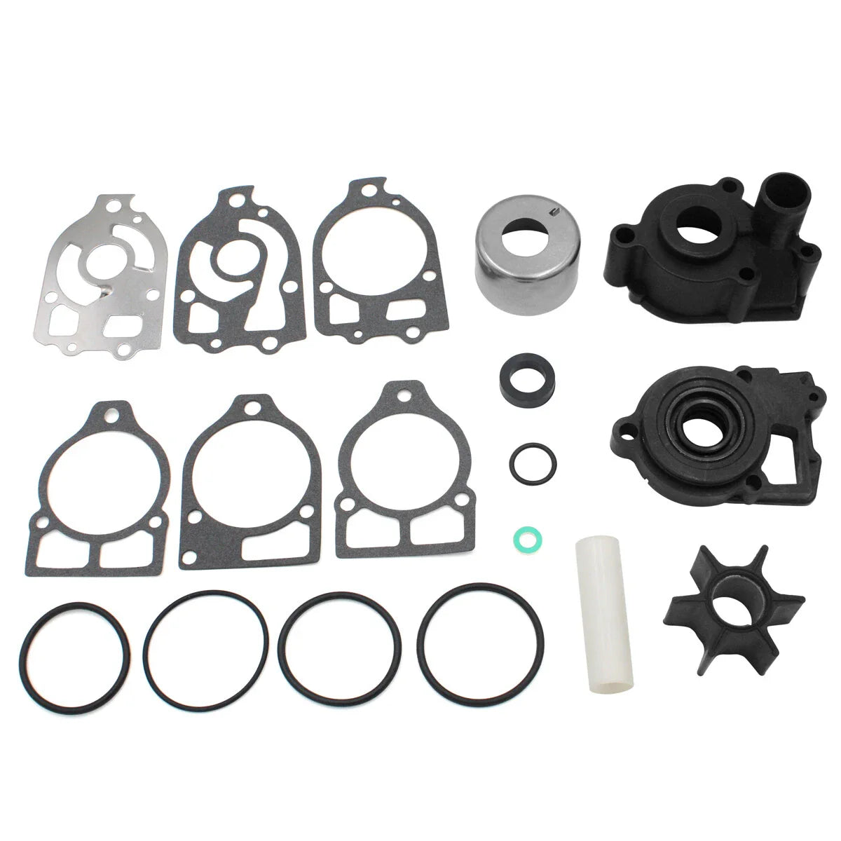 Water Pump Impeller Kit for Mercruiser Mercury 150/175/200HP