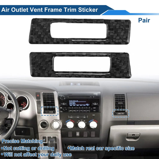 Air Condition Outlet Vent Trim Cover Frame 1 pair for Toyota Tundra (2007–2013)