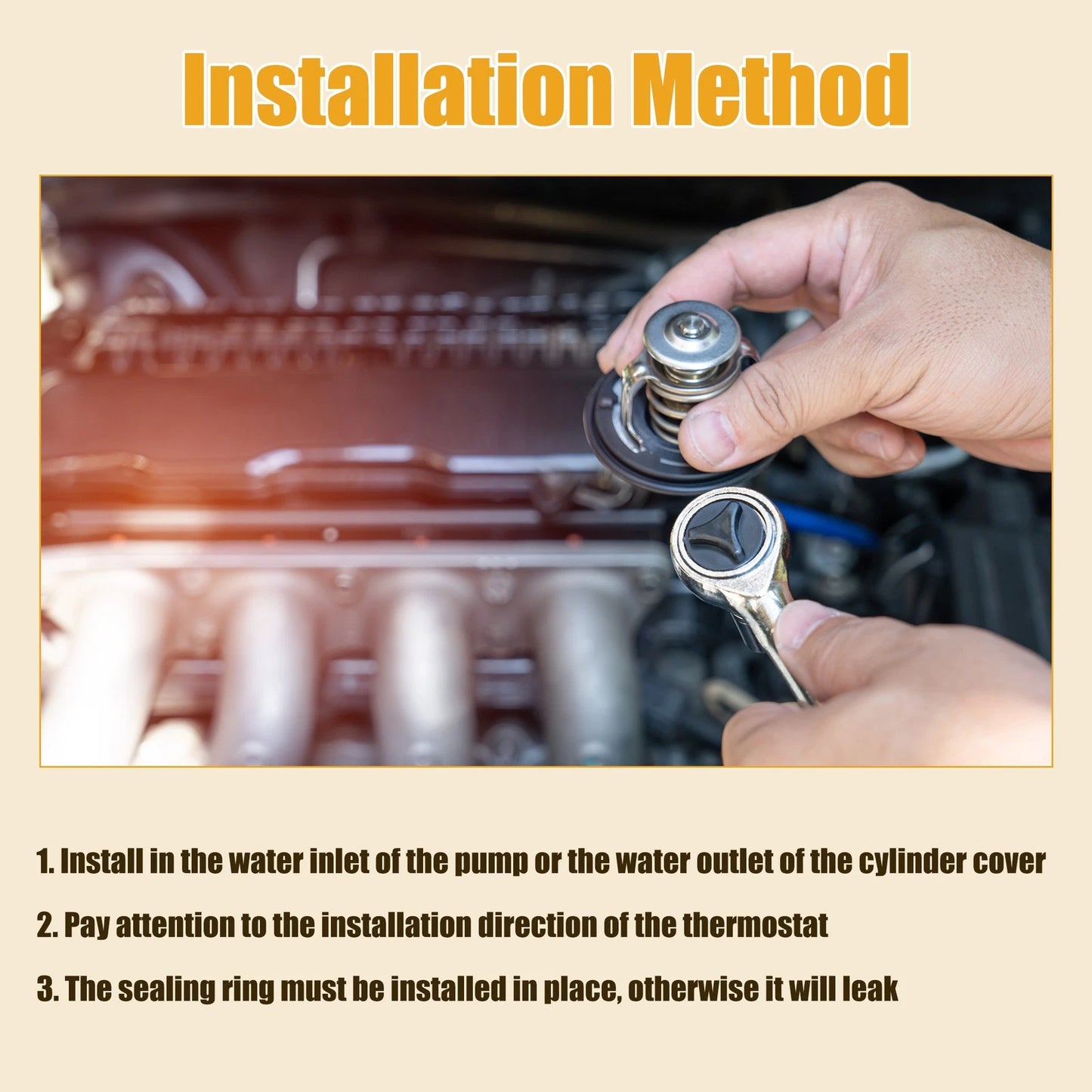 Coolant Thermostat Assembly for INFINITI FX35 (2003 - 2008)