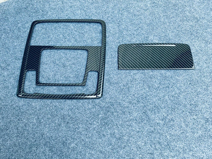 Front Reading Light Frame Cover Trim for 2022-2023 Honda Civic Carbon Fiber 2 x pcs