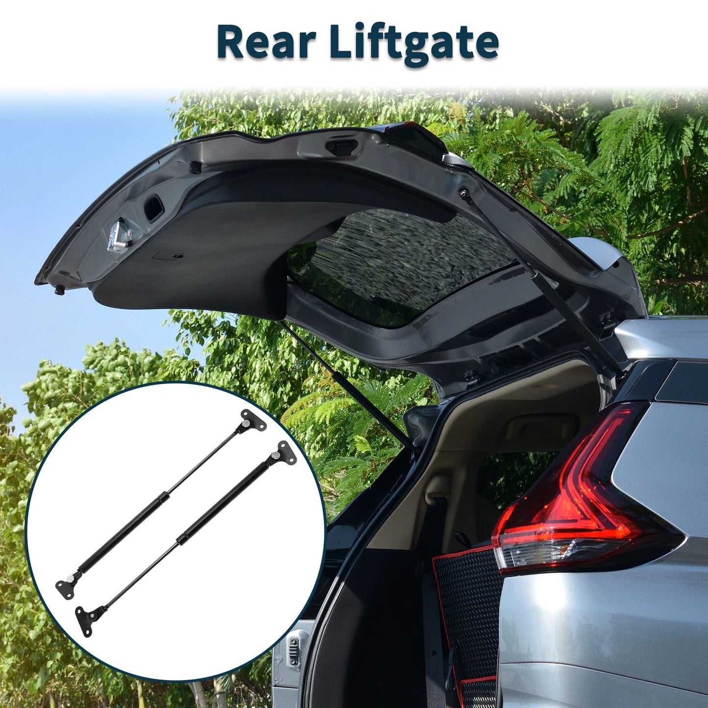 Rear Hatch Lift Supports for Toyota Land Cruiser (2008-2021) - 2 x Struts