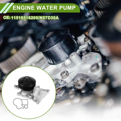 Engine Water Pump for BMW 535D Cooling Water Pump
