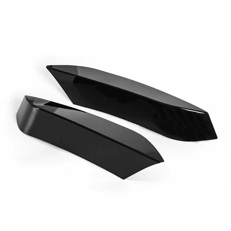 Glossy Black Front Bumper Air Vent Eyelid Covers for BMW F80 M3 F82 F83 M4 (15-20)