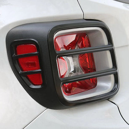Iron Taillight Tail Lamp Cover Trim for 2015-2016 Jeep Renegade 4x (2015-2016)