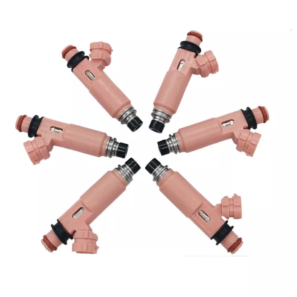 6PCS Fuel Injector for Toyota Kluger/Highlander 3.3L (2003-2007)