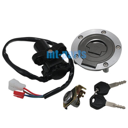 Ignition Key Switch & Fuel Tank Cap Seat Lock Set for Yamaha MT-01 (2005-2009)