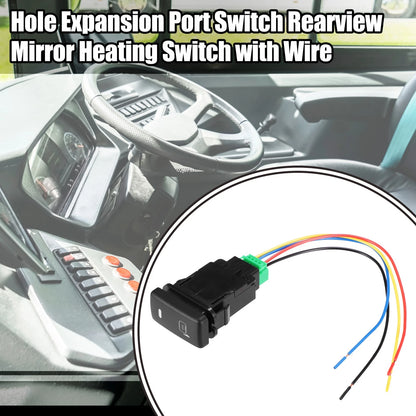 Expansion Port Switch / Rearview Mirror Heating Switch for Toyota Alphard