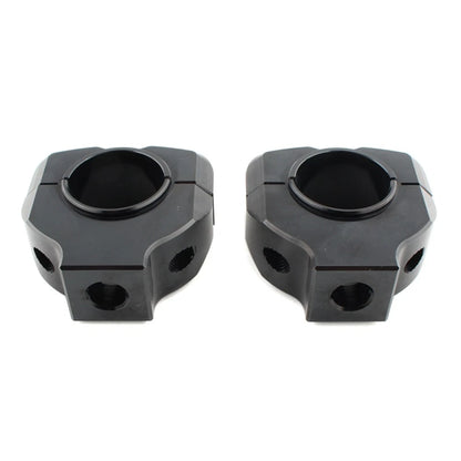 CNC 1-1/8" 28mm Motorcycle Universal Handlebar Fat Bar Riser Mount Clamp