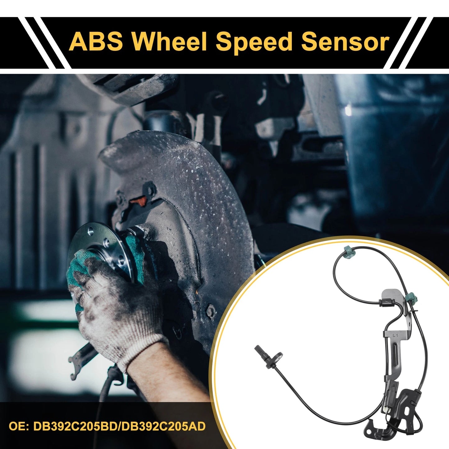 ABS Wheel Speed Sensor for Ford Ranger 2012-2022 (2 x)