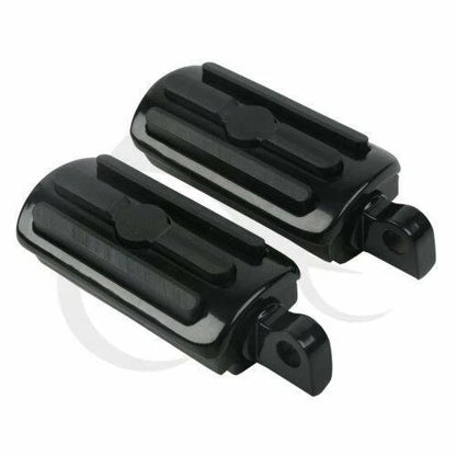 32mm Black Highway Engine Guard Bar Foot Pegs for Harley Dyna