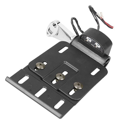 LED Light License Plate Side Mount for Harley Sportster XL883 XL1200 (2004-2023)
