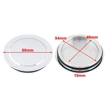 Black Frame Hole Plug Cap Cover for Yamaha VMAX 1200 (1985-2007)