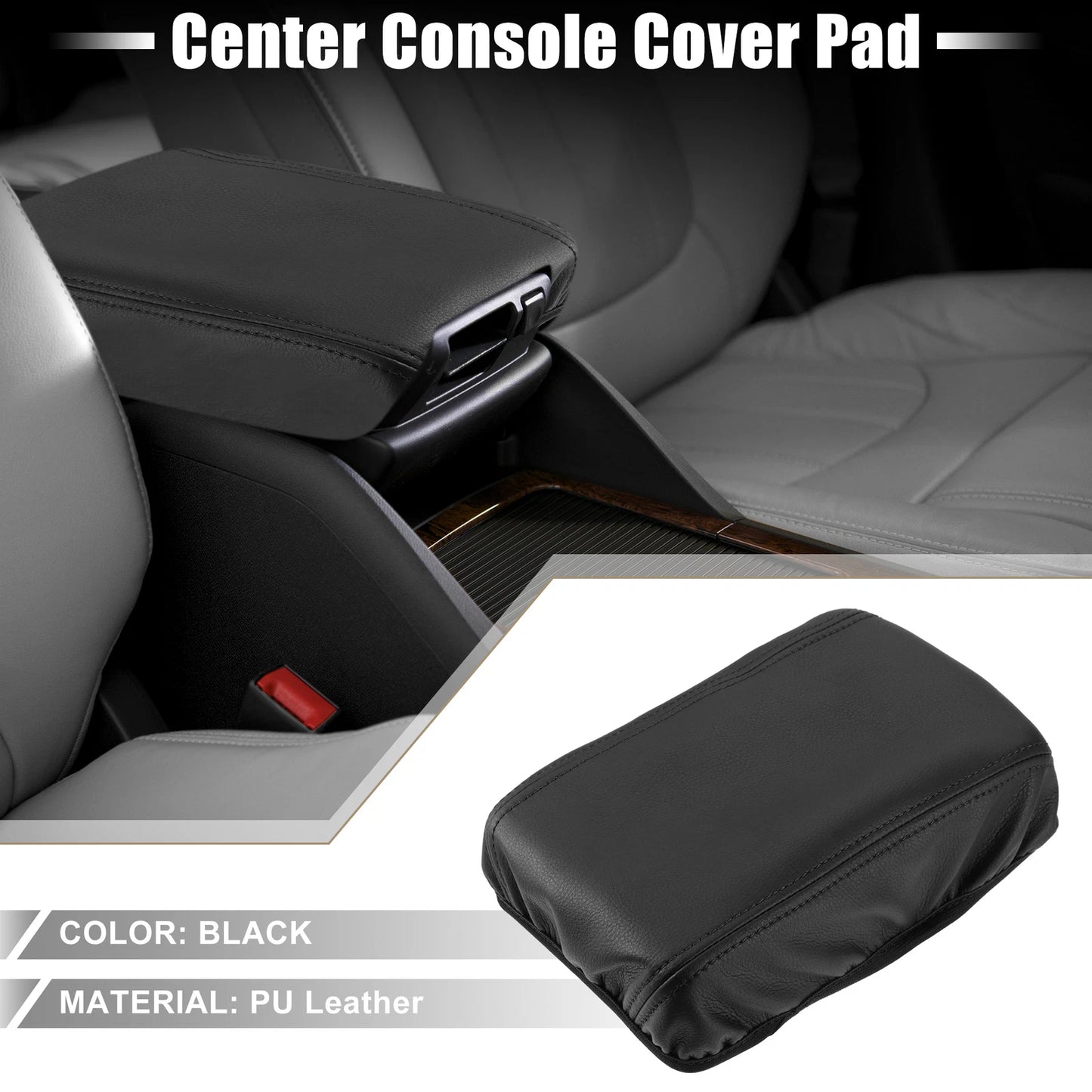 Center Console Cover for Toyota Corolla Cross (2022) - Black