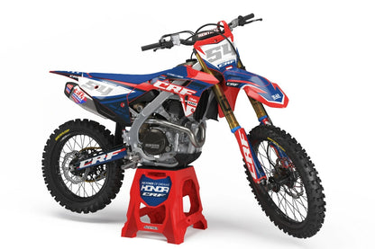 Full Custom Graphic Kit FIERCE Style Stickers for Honda CRF 450 (2013-2016)
