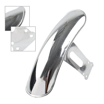 Chrome Metal Mudguard Front Fender Protector for Honda CG125