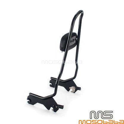 Detachable 20" Sissy Bar Backrest Pad for Harley Softail Slim FLSL FXBB (2018-2023)