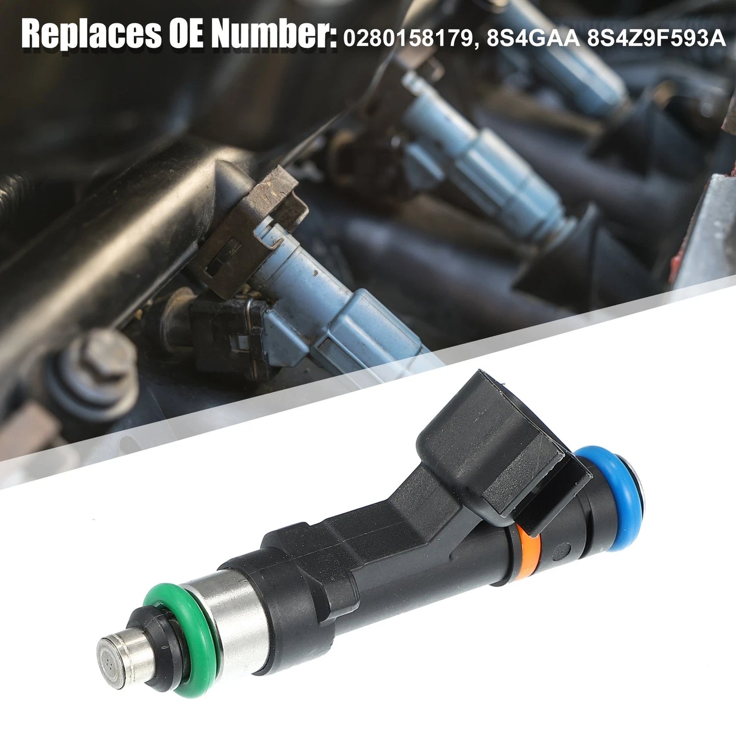 Fuel Injector Nozzle 4pcs for Ford Fusion 2.0L (2013-2020)