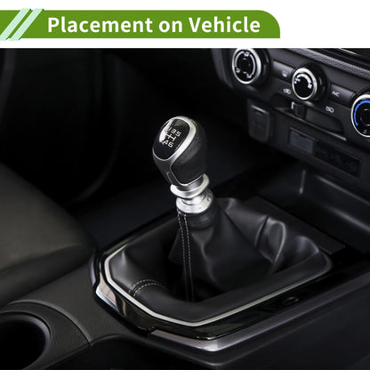 Black Faux Leather Gear Shift Stick Gaiter for Chevrolet Cruze (2008-2012)