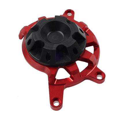 Red Engine Case Slider Protector Cover for Honda CB650F (2014-2018)