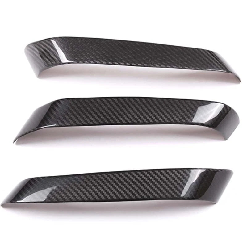 100%Carbon Fiber Inner Door Handle Trim For Maserati Ghibli /Quattroporte 14-24