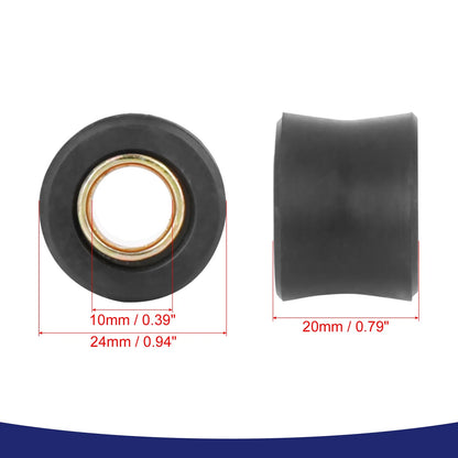 5 x 10mm Rear Shock Absorber Cushion Ring Bushing for Motorbike