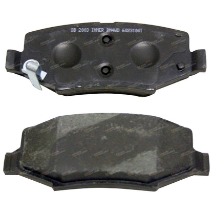 Brake Pad Set 4WD Rear for Jeep Cherokee KK 2.8L 3.7L (2008-2014)