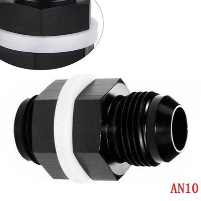 Flare Fuel Cell Bulkhead Fitting 10 AN with Washer for Universal (2023)