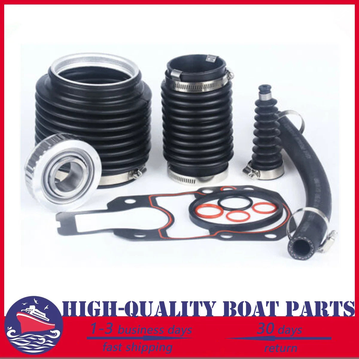 Transom Bellows Repair Reseal Kit for MerCruiser Alpha 1 Gen 2