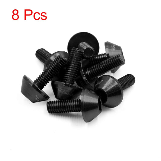 8pcs M6 x 16 Hex Socket Bolts Screws for Car Motorcycle