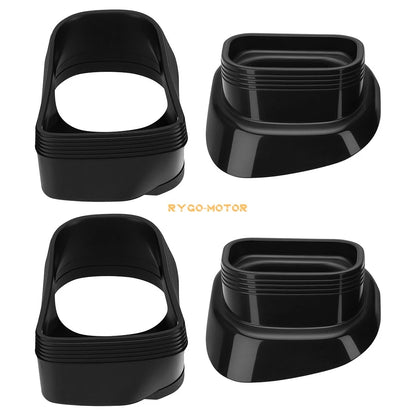 4 Pack / Ram Air Intake Duct Rubber Boots for Suzuki GSXR GSX-R (1996–2000)