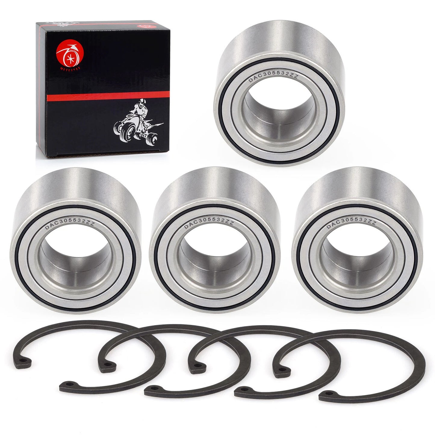 Front & Rear Wheel Bearing for Yamaha Grizzly 660/700 Kodiak 450/700 (1999–2020)