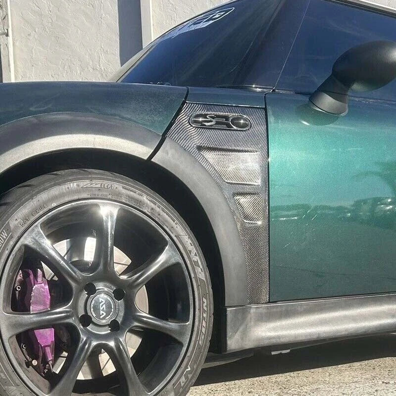 Real Carbon Fiber Side Fender Panel for Mini Cooper R50 R52 R53 2002-2008