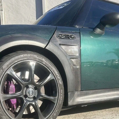 Real Carbon Fiber Side Fender Panel for Mini Cooper R50 R52 R53 2002-2008