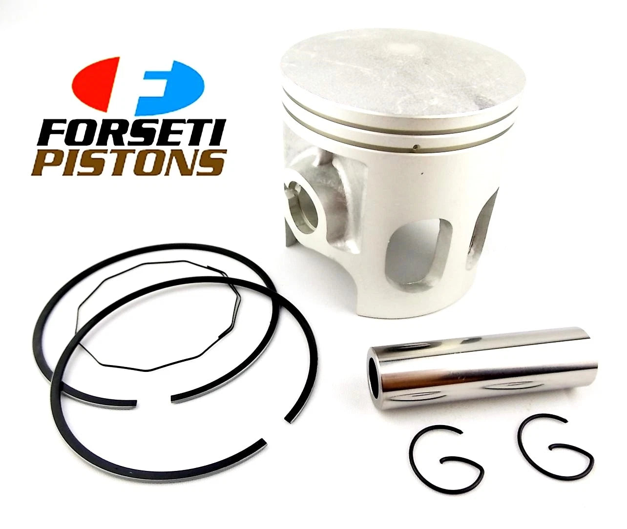 1mm O/S Piston Kit with 67mm Rings & Pin Clips for YAMAHA DT175 (1982-2010)